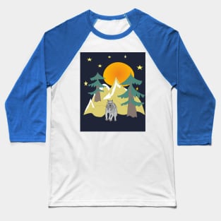 Forest animals Baseball T-Shirt